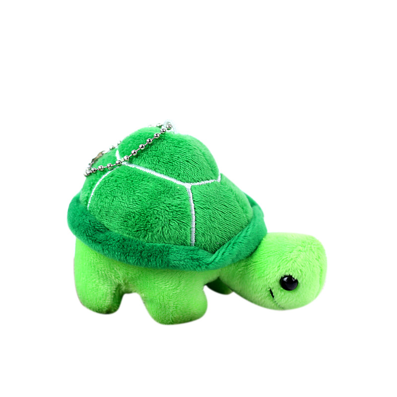 Cute Little Turtle Plush Toy Turtle Pendant Game Small Gift Children's Doll Keychain Accessories Small Doll