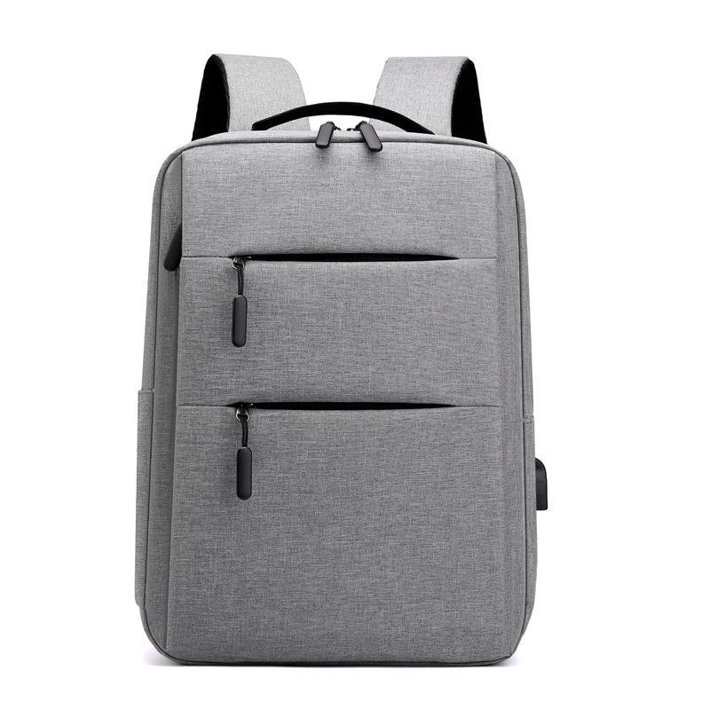 Cross-border Men's Business Backpack New Simple Large Capacity Computer Backpack Outdoor Travel Student Schoolbag Wholesale