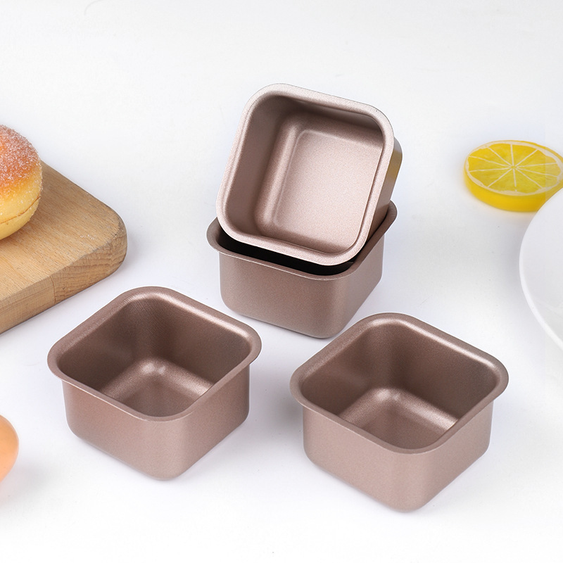 正方形のケーキ金型ミニはトーストパン金型ポンドケーキ肉松小貝家庭用オーブンをつけない|undefined