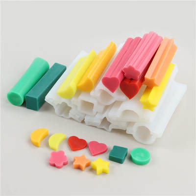 Cross-Border 12cm silicone mousse tube mold soap mold children's DIY Sandwich round square tubular candle cake mold