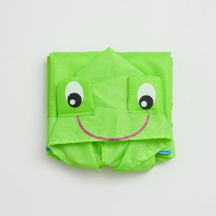 Factory wholesale cartoon animal children's conjoined raincoat student poncho baby raingear Conjoined 5 color spot