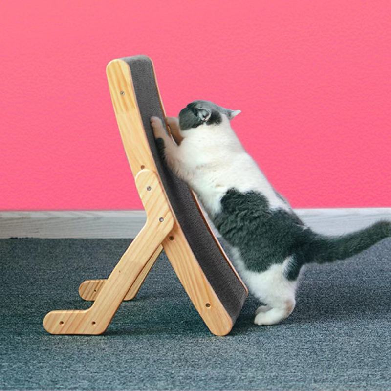 木製の猫のつかみ板はすぐに耐摩耗性を置くことができます。|undefined