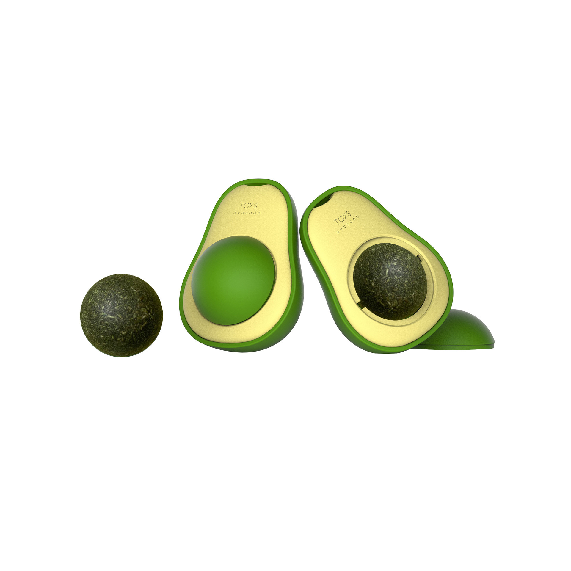 Cat avocado mint ball grinding stick cat Magic tool rotating cat supplies self-Hi stuffy cat toy ball