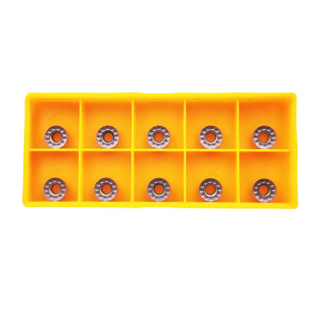 Cross-border 16mm 1 piece SRDPN1616H08 +11 pieces RPMT08T2MOE carbide milling cutter blade