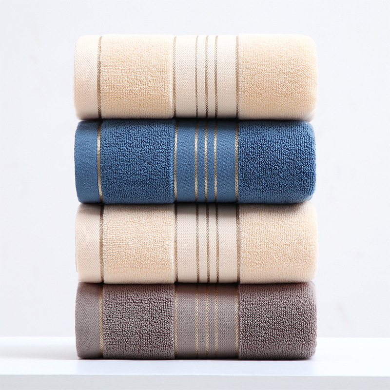 Towel cotton wholesale absorbent lint-free household wash towel factory wholesale hand gift advertising cotton towel