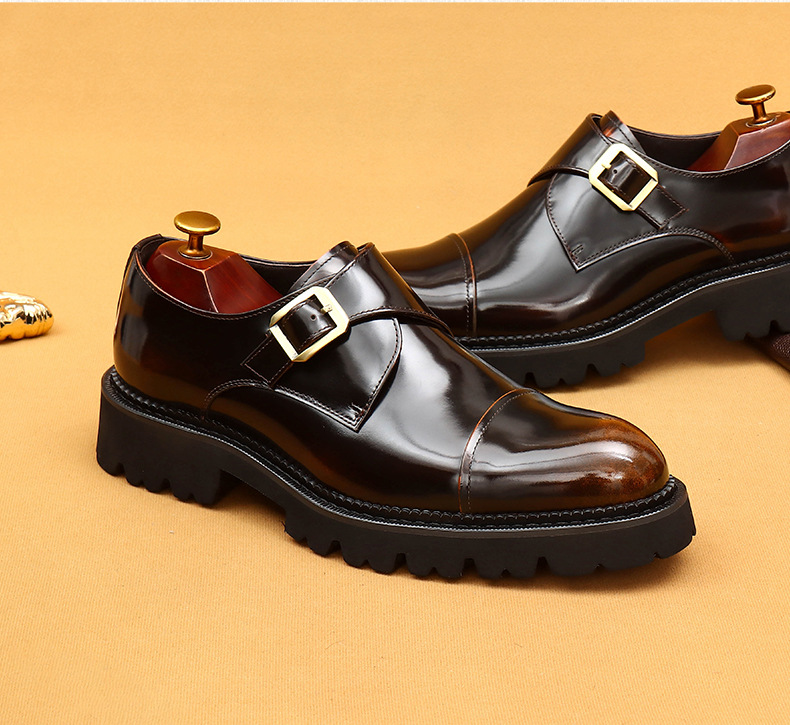 Heißer verkauf high-grade patent leder glänzend leder schuhe männer schaffell innen leder drei-joint dicken sohlen formale tragen Mengke schuhe_voghion.com