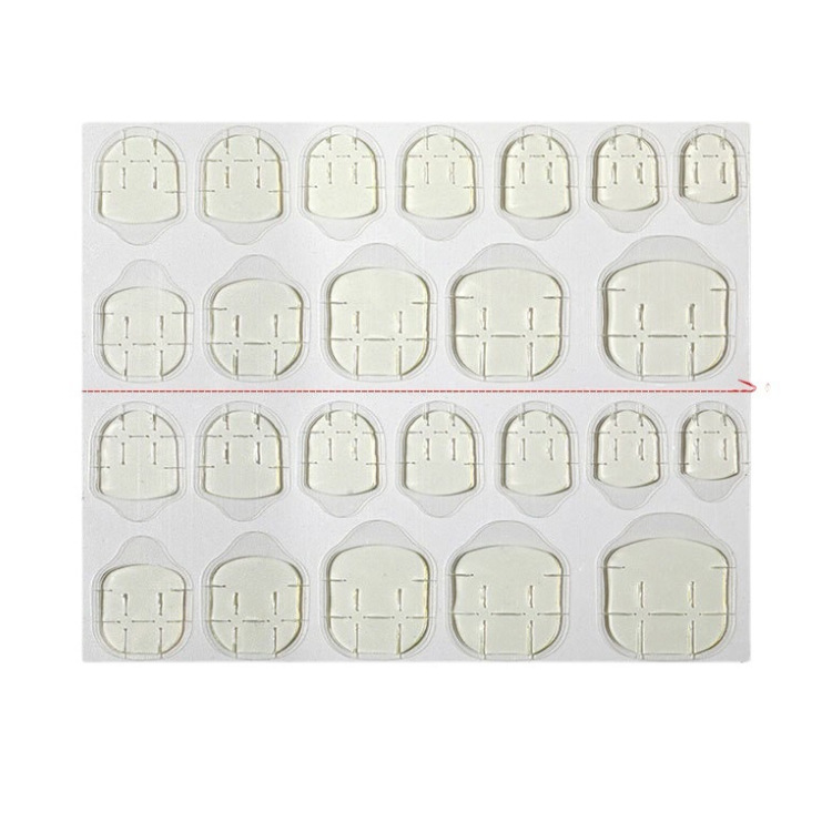Wearing nail kit 4-piece set toenail children's nail 5-piece set nail art wholesale plus sticky jelly glue debonding agent