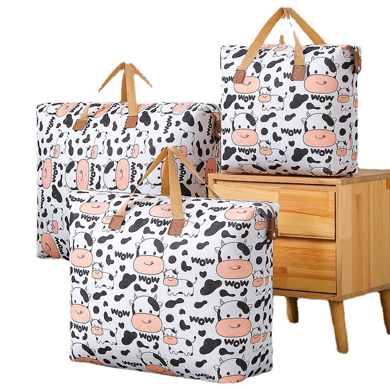 Youfen portable non-woven quilt bag dustproof Waterproof moisture-proof thickened moving packing clothing organizing bag storage bag