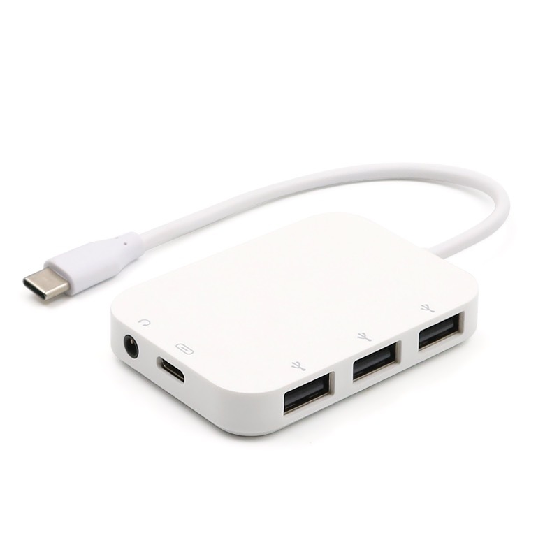 usb hub sound card type c multi-function converter pd fast charging mobile phone tablet OTG office one point three