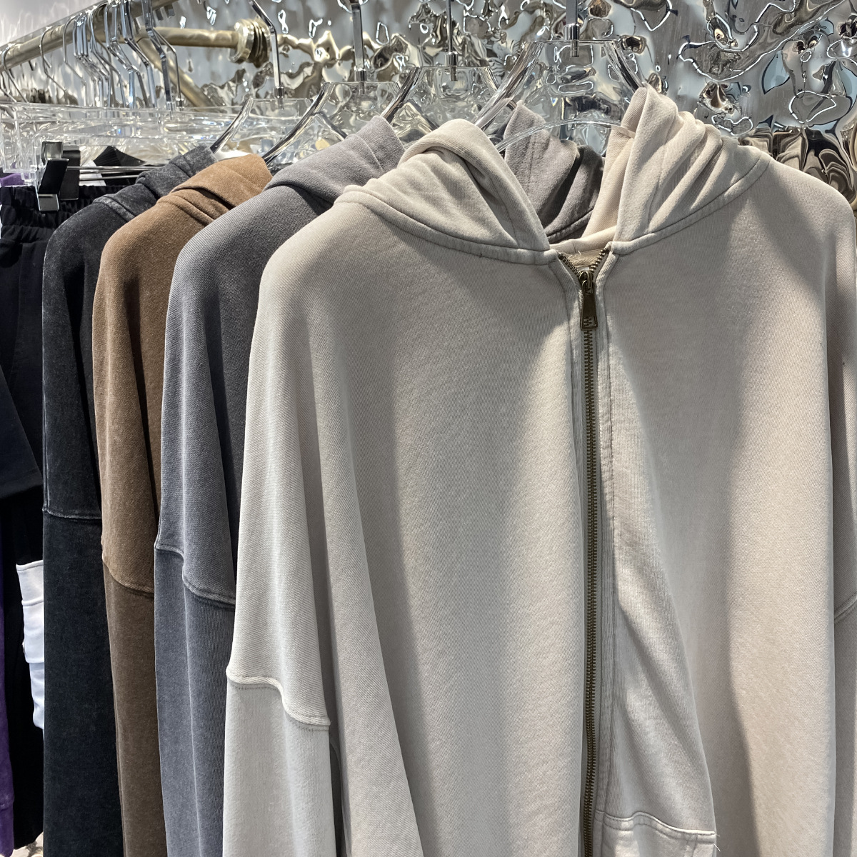 Yuan Senwang American Washed Old National Fashion Brand Retro Hooded Sweater for Men and Women Couple Loose Hoodie Coat Fashion