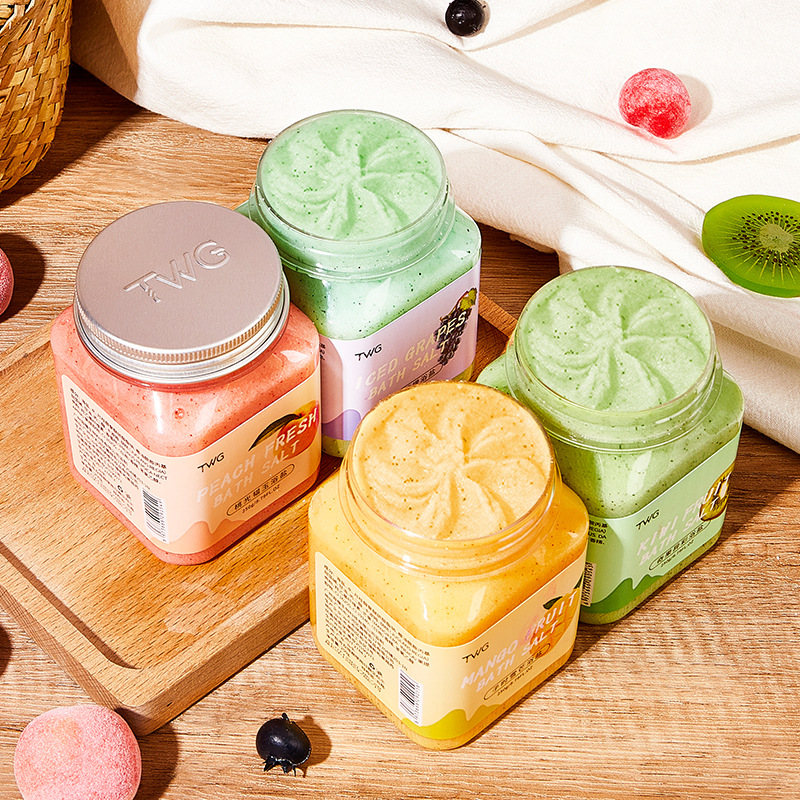 TWG fruit fragrance bath salt body scrub shower gel fruit fragrance bath salt