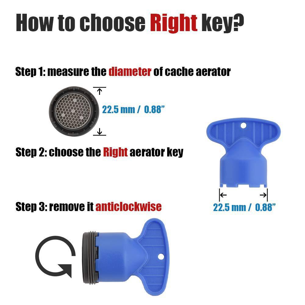 Faucet withdrawal nozzle bubbler built-in spout filter screen bubbler wrench accessories