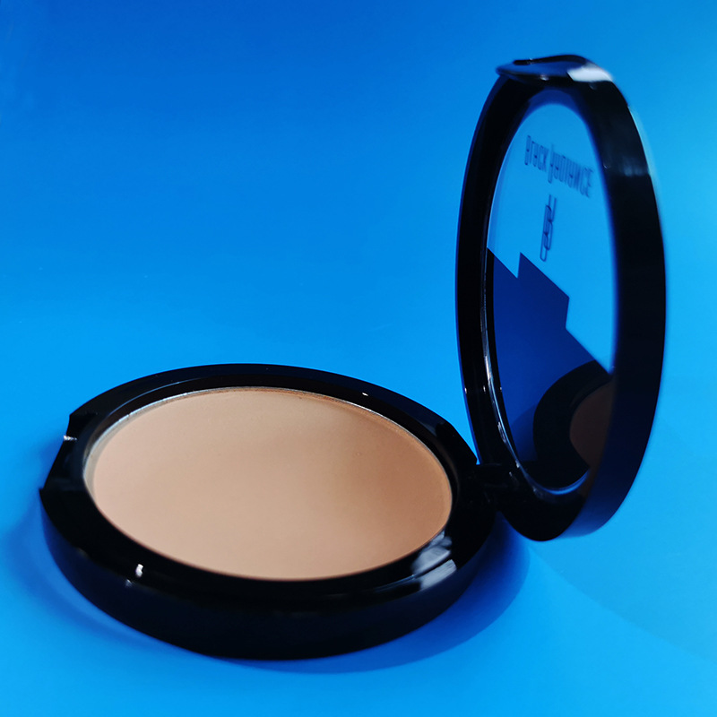Exclusive for cross-border export 3-color pressed powder dark waterproof full cover face repair concealer with powder puff mirror makeup