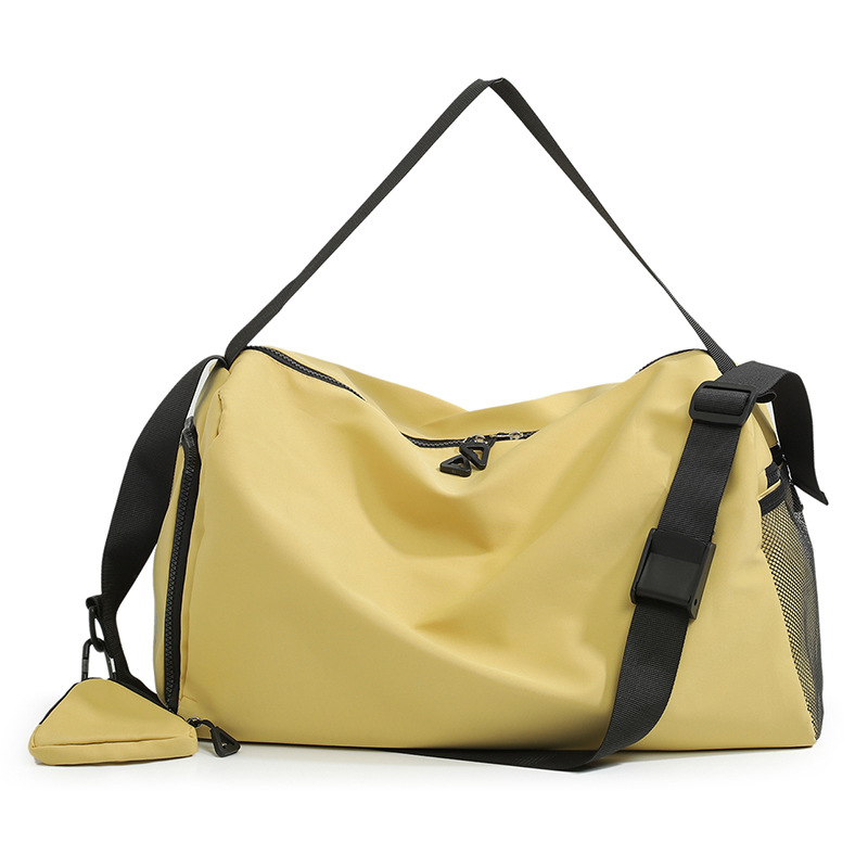 2023 New Oxford Cloth Korean Style Casual Shoulder Crossbody Bag Men's and Women's Large Capacity Sports Fitness Bag Travel Bag