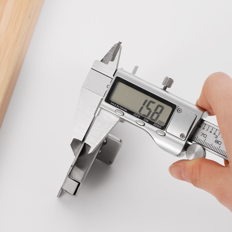 Stainless steel spring latch door bolt manual button thickened lock wooden door public toilet fitting room latch