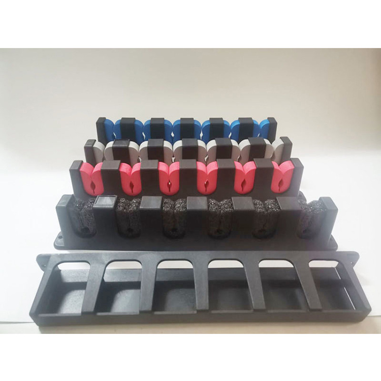 Spot wholesale 6 hole EVA fishing rod display rack storage rack Luya Rod rack fishing rod bracket collection rack fishing accessories