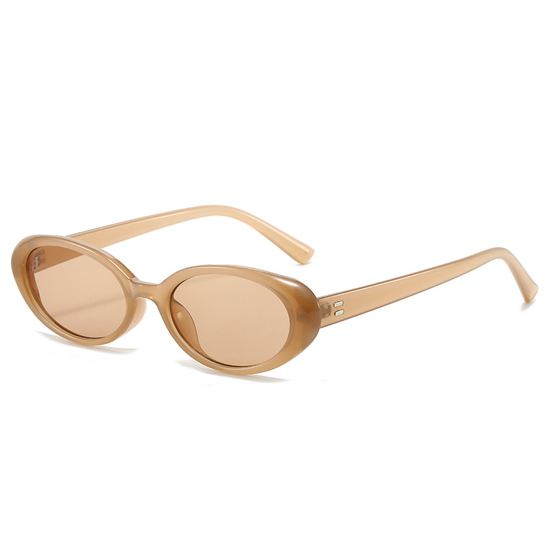 5035 UV-proof glasses retro oval small frame sunglasses Women's European and American fashion online hot sunglasses
