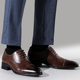 Oxford Shoes Japanese Dress Shoes Men's Business Work Shoes Amazon Explosions British Four Seasons Wedding Shoes Large Size 4546