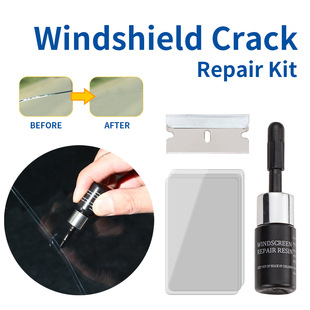 Front windshield repair tool car glass repair tool glass repair set glass repair liquid