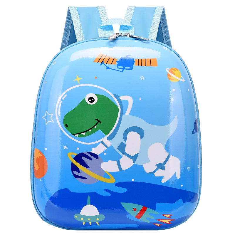 Children's backpack 2023 Summer new cartoon animal eggshell backpack kindergarten schoolbag wholesale baby accessories bag