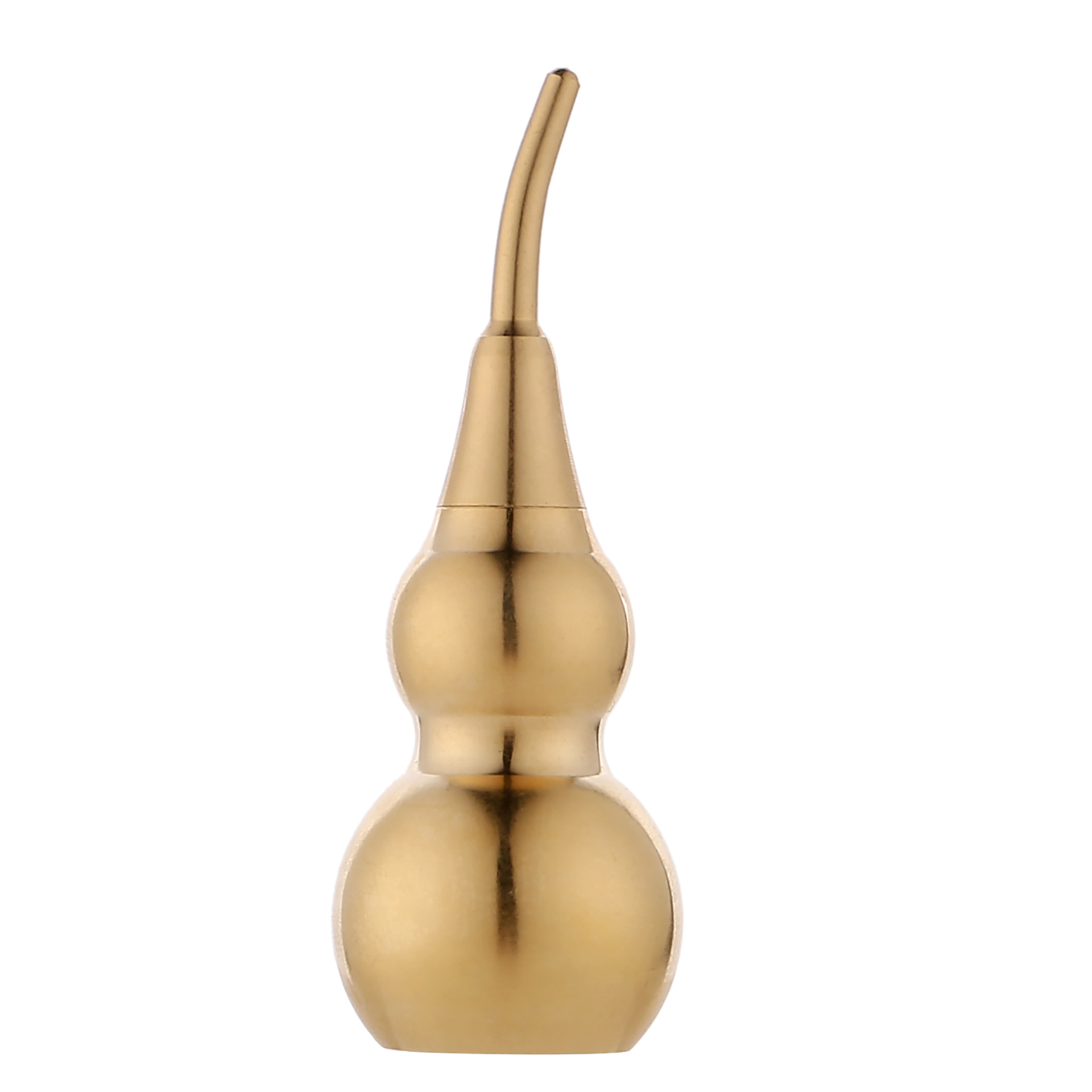 [Factory production wholesale] Pure brass gourd accessories hollow can be opened small desktop keychain accessories
