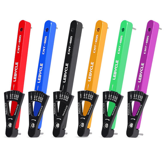 Mountain bike chain measuring gauge wear indicator road bike chain stretch detection caliper tool
