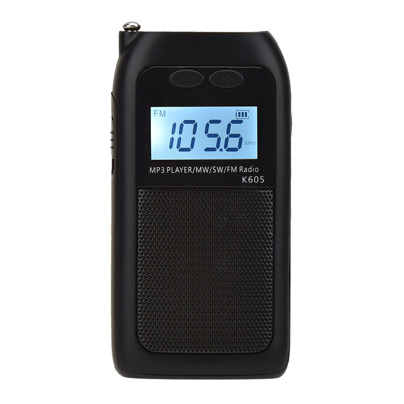 メーカースポット卸売り新型K-605FM mw swフルバンドラジオmp3カードfmラジオ|undefined