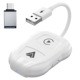 Apple/Android Universal Carplay Car Shape White