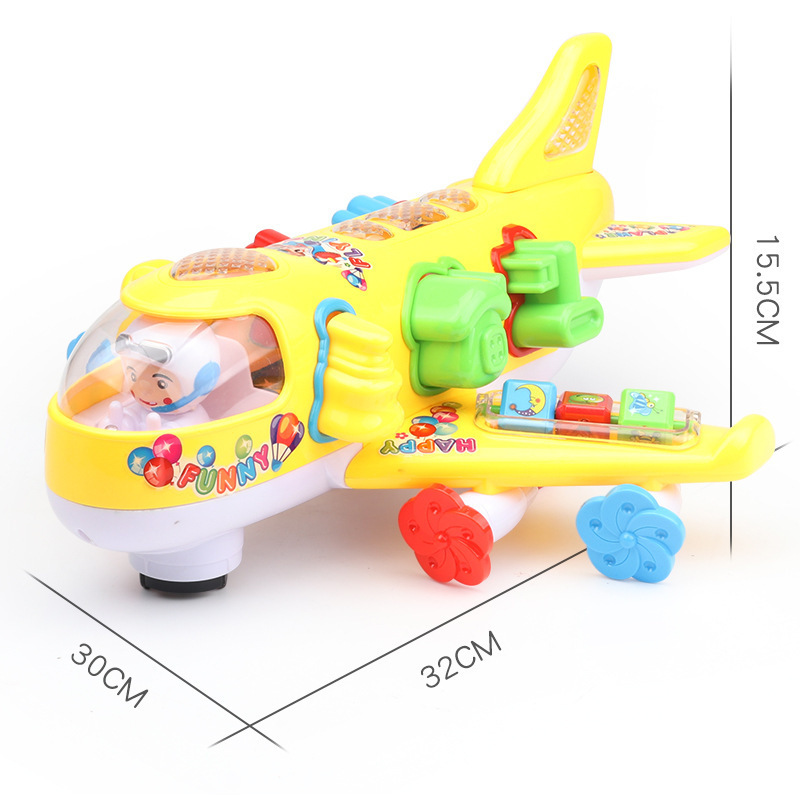 Children's electric universal water spray fire truck puzzle simulation model light music boy's birthday gift stall