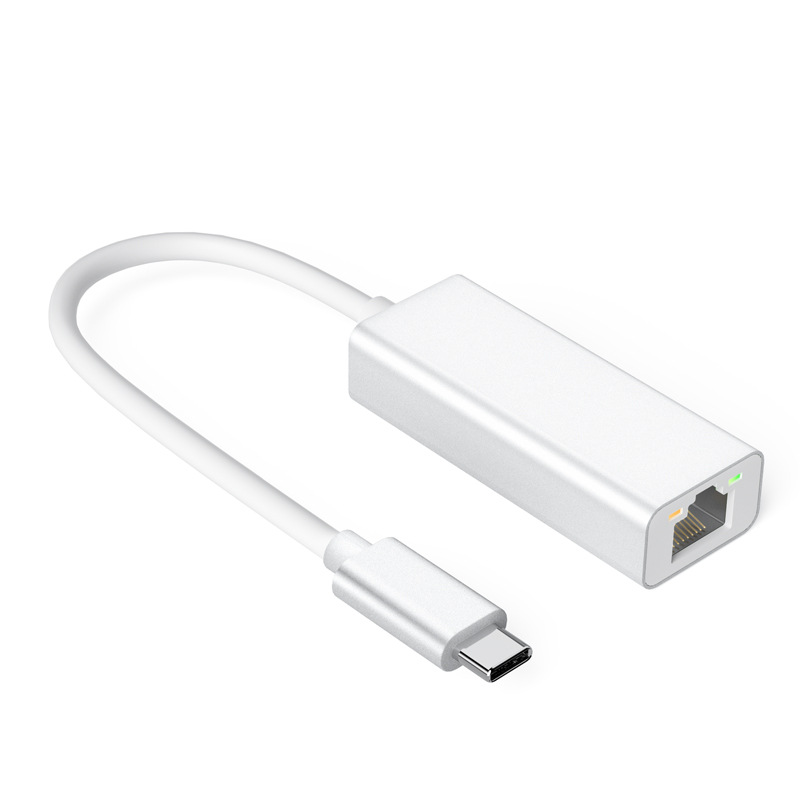 Network Card 100 Gigabit USB to Network Port Wired Ethernet Computer External usb Network Card Cross-border Network Converter