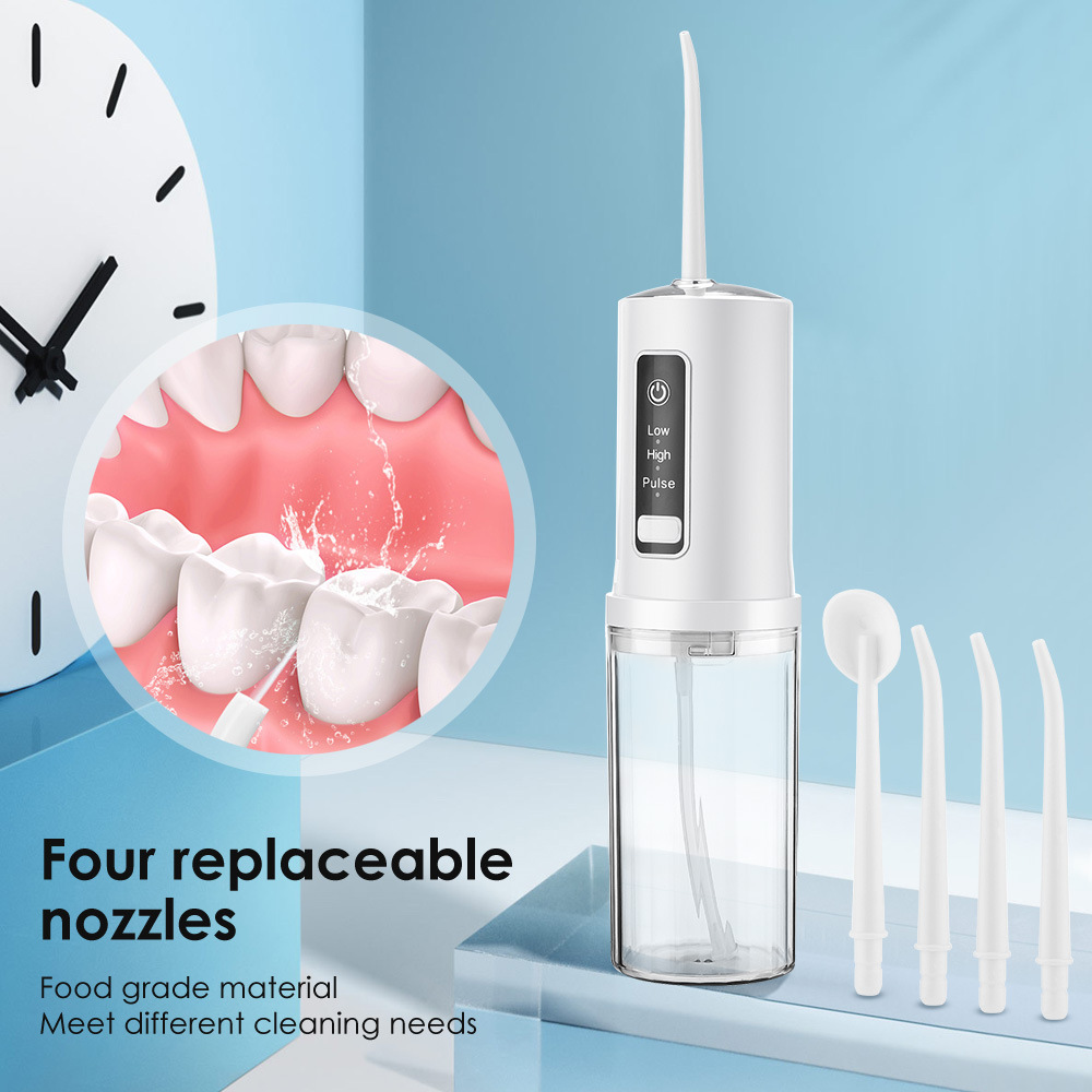 Cross-border four-head portable storage dental scaler intelligent dental scaler household dental scaler dental cleaning source factory