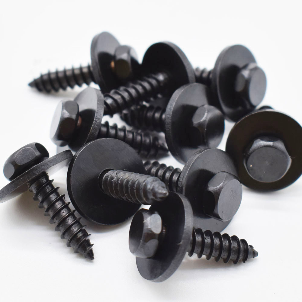 Car modification repair parts wholesale supply car hexagon head self-tapping screw plastic nylon buckle J35
