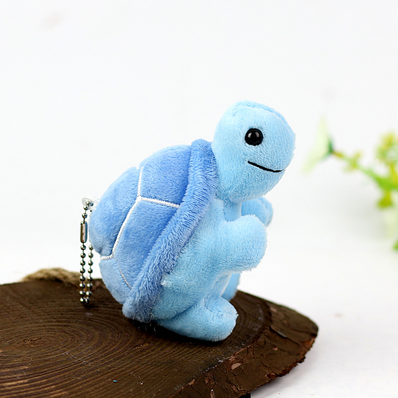 Cute Little Turtle Plush Toy Turtle Pendant Game Small Gift Children's Doll Keychain Accessories Small Doll