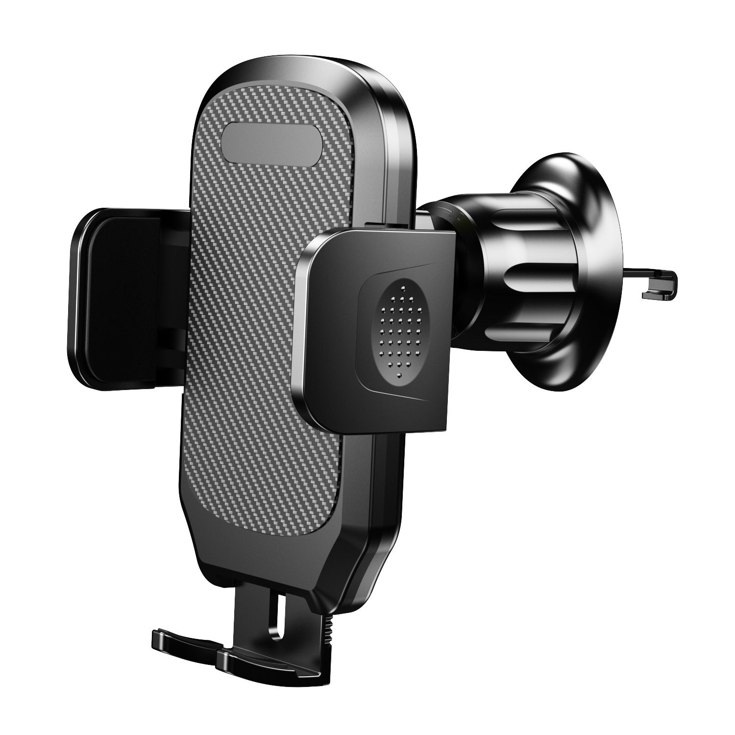 Mobile phone holder car air outlet rotating hardware hook multifunctional universal navigation seat new car mobile phone holder