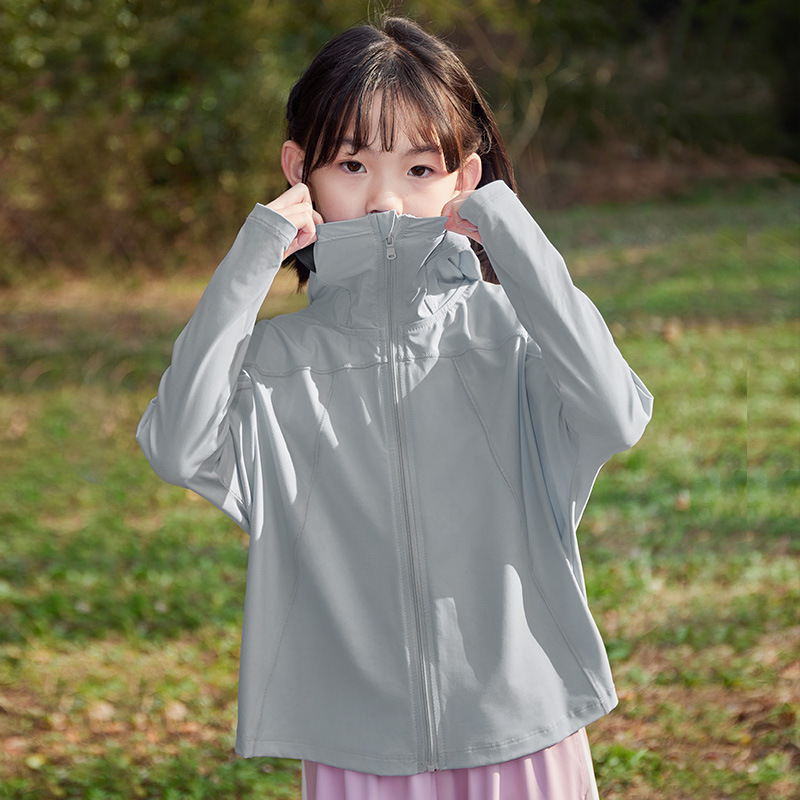 Tmall Children's Cool Breathable Sun Protection Suit Summer UV Protection Cloak Sun Protection Coat Skin Clothes