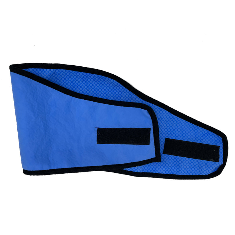 Amazon pet cold scarf triangle towel cooling dog method bucket breathable cold towel pva summer can be set