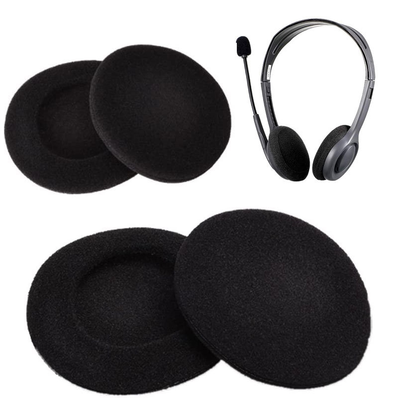 Suitable for Philips Headphone Sponge Set Headphone Set Sony Round Ear Mask Logitech Sennheiser Headphone Replacement