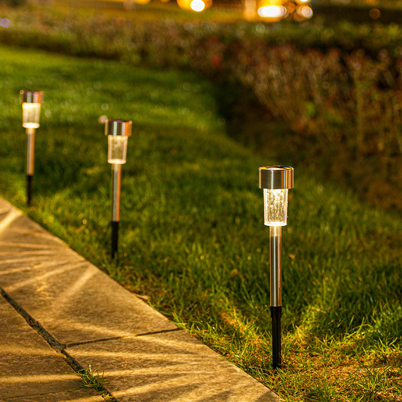 Solar lawn lamp insert lamp outdoor waterproof yard decoration balcony garden layout garden lamp small street lamp