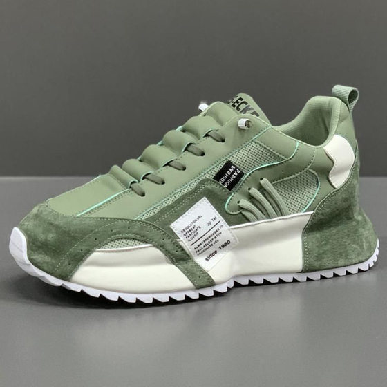 Men's Breathable New Mesh Thick Bottom Dad Forrest Gump Men's Shoes Sports Casual Increased Explosions