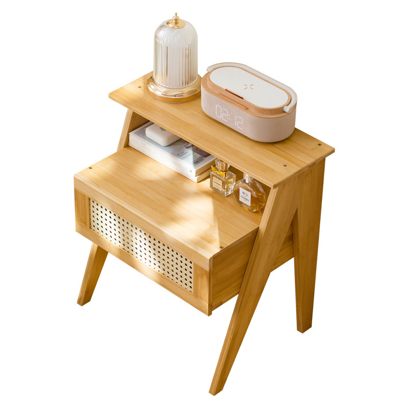 Bedside Table Bedroom Simple Modern Small Cabinet Simple Small Bedside Storage Cabinet Household New Storage Bedside Cabinet