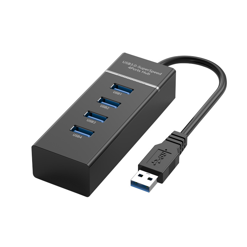Extended HUB3.0 splitter human computer USB hub one to four Factory Direct 4 converter gifts