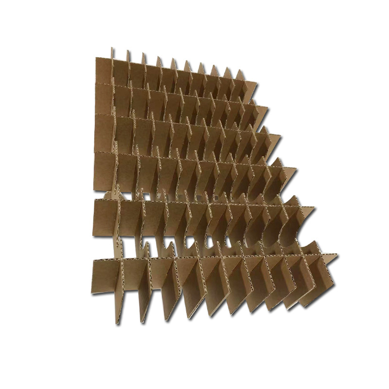 Supply carton clapboard t-hole express pad fruit bag grid detachable cross knife card processing