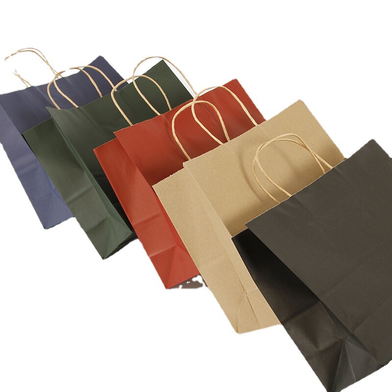 現物カラー販売包装紙袋服装携帯広告ショッピングギフト紙袋クラフト紙袋印刷ロゴ|undefined