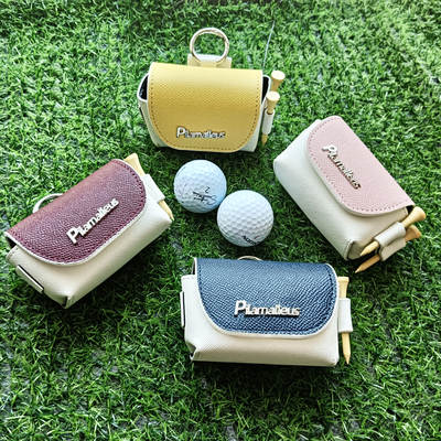 2023 pilamallues GOLF bag GOLF waist bag PU accessories bag GOLF small waist bag ball cover