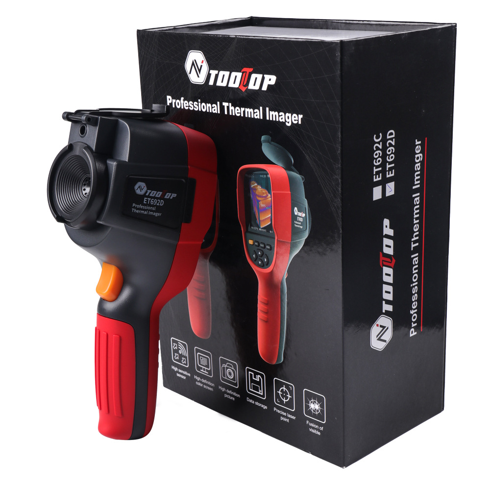 Analysis of Lithium Battery Charging TOOLTOP ET692C Large Screen Handheld High Precision Thermal Imaging Software