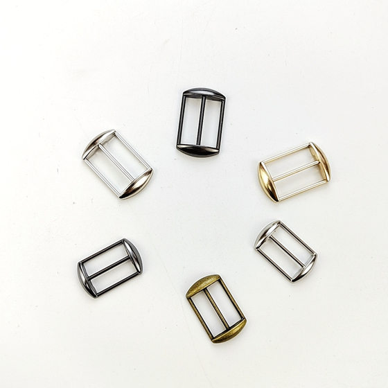 Spot zinc alloy 17-20mm hat buckle cap sliding adjustment buckle sports cap telescopic three-gear Japanese buckle