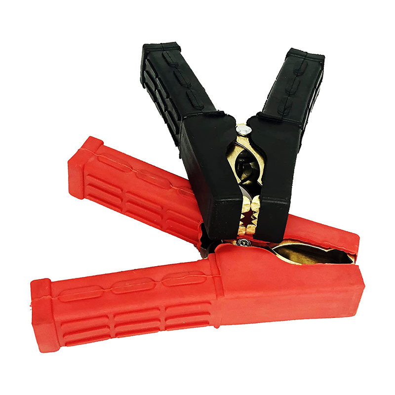 Accessories battery clip copper booster car fire line battery line clip connecting line large small size crocodile clip
