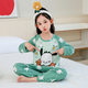 2024 girls' spring and autumn children's pajamas long-sleeved boys and girls cartoon coolomi children's medium and large children's air conditioning suit