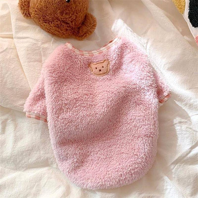Pet dog dog clothing cat clothes autumn and winter new warm Bomei teddy bear best selling factory wholesale