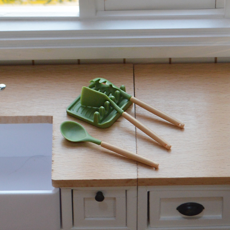 1:6 doll house bjd blythe spatula suit Miniature simulation mini kitchen kitchenware suit model